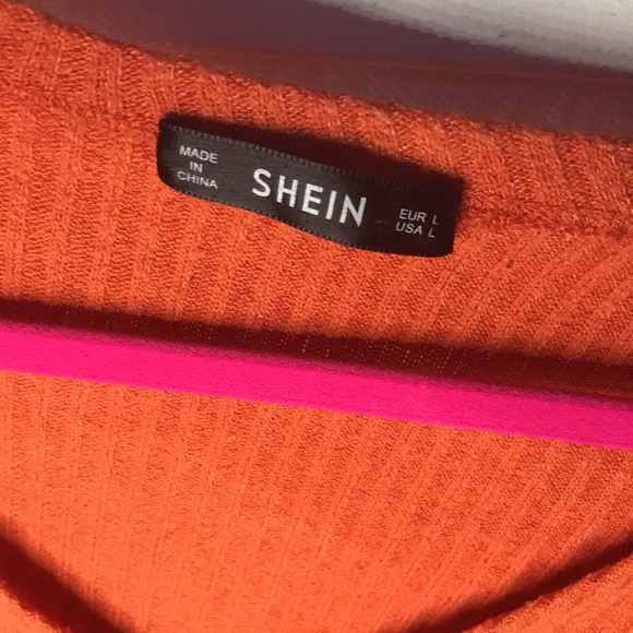 Orange Drawstring Top - Picture 4 of 5